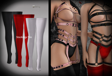 (*<*) 1313 Thigh Stockings Trio