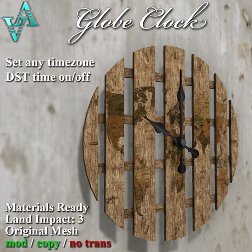 Atelier Visconti Globe Clock