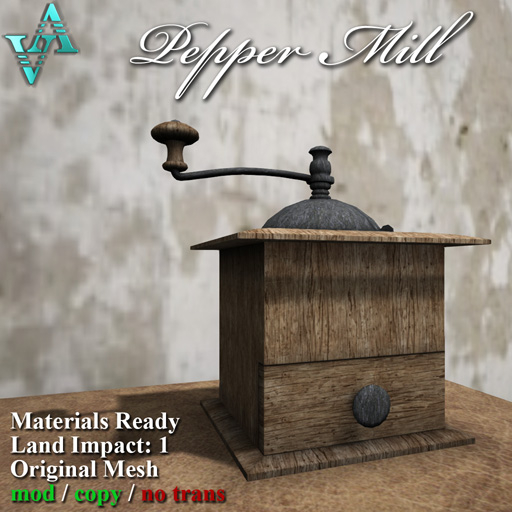Atelier Visconti Pepper Mill