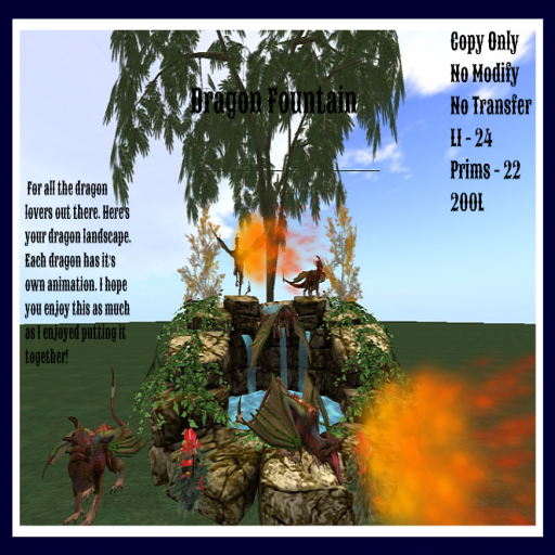 Dragon Fountain - Boxed