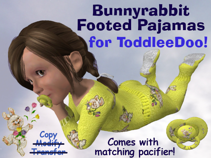 *Timeless* ToddleeDoo Pajamas - Easter Bunny