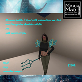 Merman Shoulder shields & Battle Trident-crate