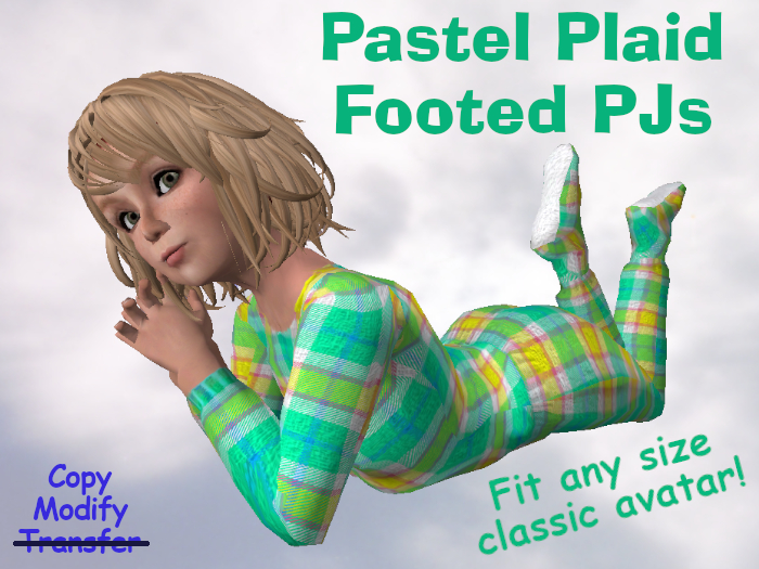 *Timeless Jammies* Pastel Plaid