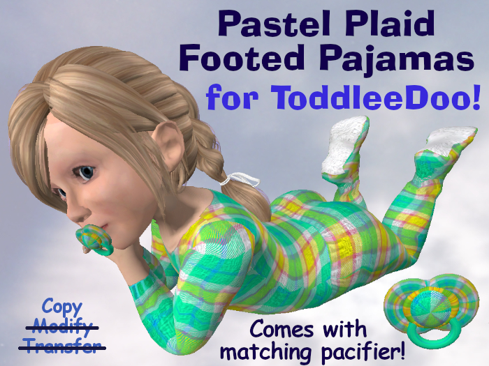 *Timeless* ToddleeDoo Pajamas - Pastel Plaid