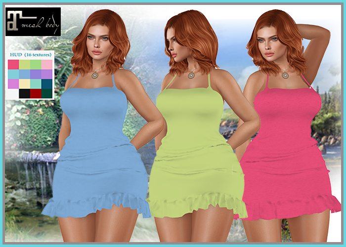 DRESS  (16 textures) for MATREYA