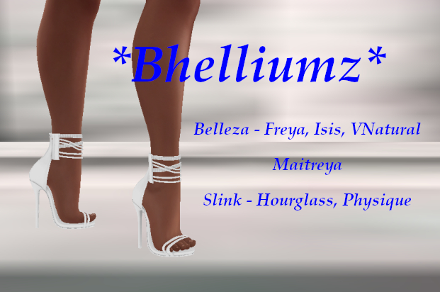 *Bhelliumz* white Heels pack