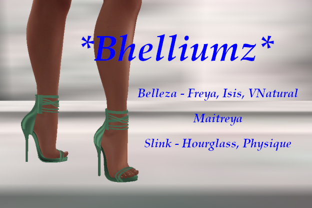 *Bhelliumz* green heels pack