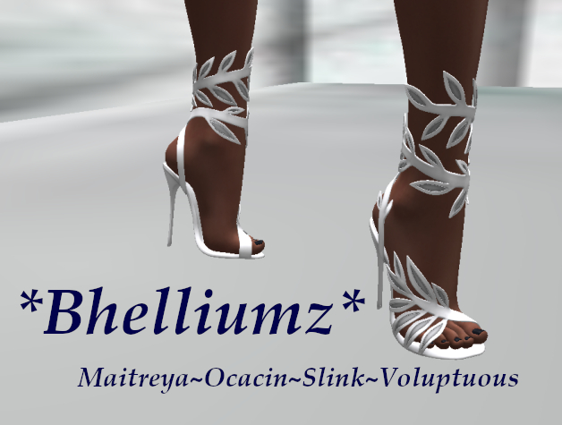 *Bhelliumz* Ankle Boots Vine Sandal white pack