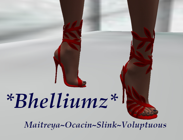 *Bhelliumz* Ankle Boots Vine Sandal red pack