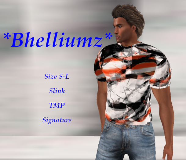 *Bhelliumz* slasher shirt pack