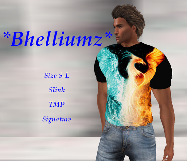 *Bhelliumz* Phoenix shirt pack