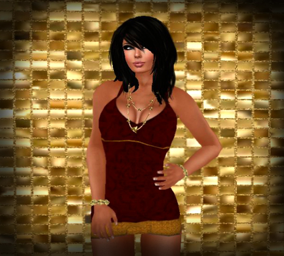 H.E.D. Barock Red Dress