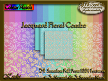 !Kushi! JacquardFloralCOMBO Textures -WearToUnpack