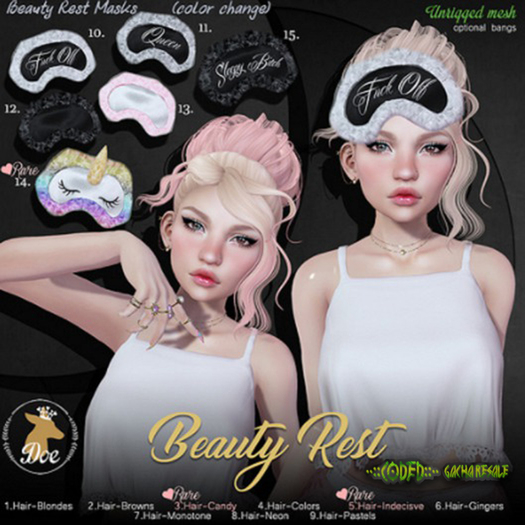 7.Doe: Beauty Rest - Monotone