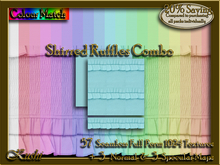 Shirred Ruffles Combo Textures