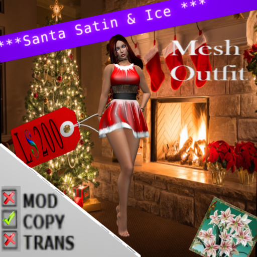Santa Satin & Ice Mini Bagged (Wear to Unpack)
