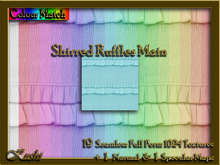 Shirred Ruffles Main Textures