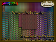 Woven Blocks Combo Textures