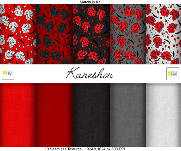 Kaneshon Matchup Kit 10 Seamless Textures