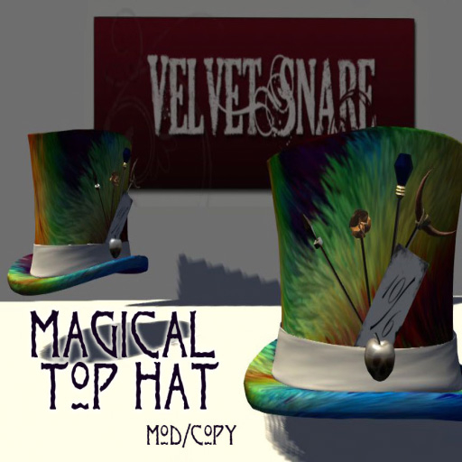 VS Magic rainbow Top Hat