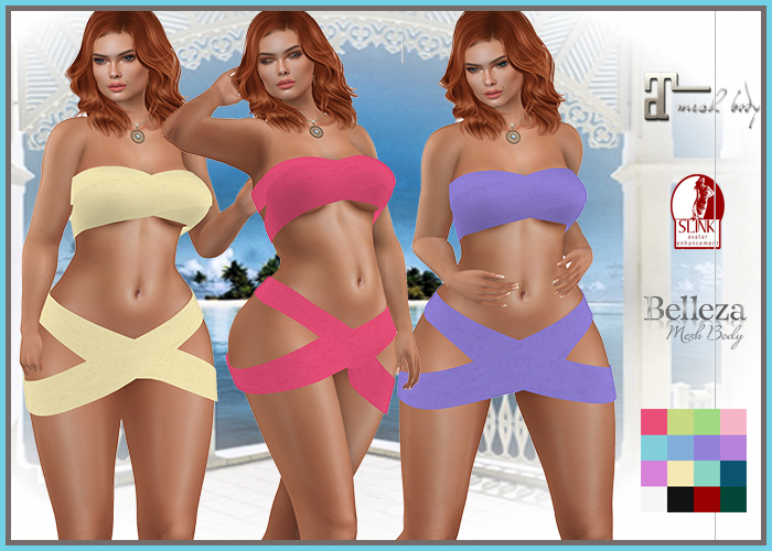 TOP+SKIRT  (16 textures)