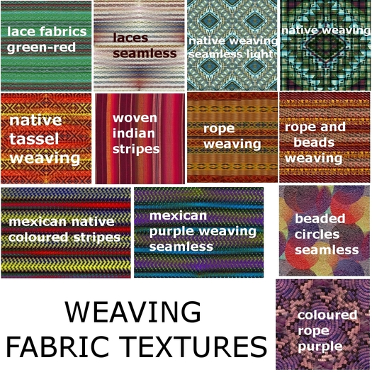 Native - Weaving fabric textures / SALE