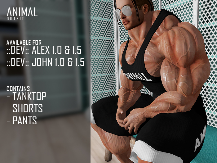 [[Z:E:N]]ANIMAL OUTFIT FOR ALEX & JOHN