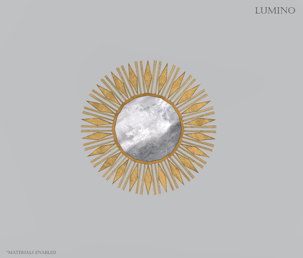 lumino_ sun mirror [gold]