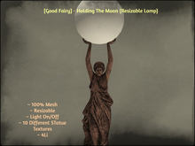 [Good Fairy] - Holding The Moon {Resizable Lamp}