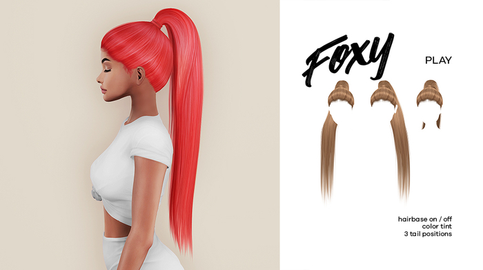 Foxy - Play Hair (Red)