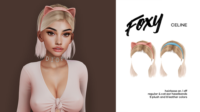 Foxy - Celine Hair (Red)