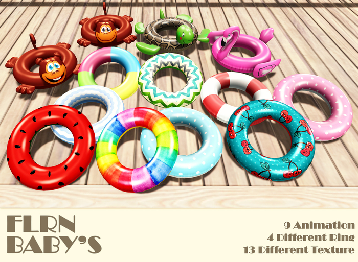 FLRN BABY'S - Floatie Pool Ring (Wear) [BOXED]