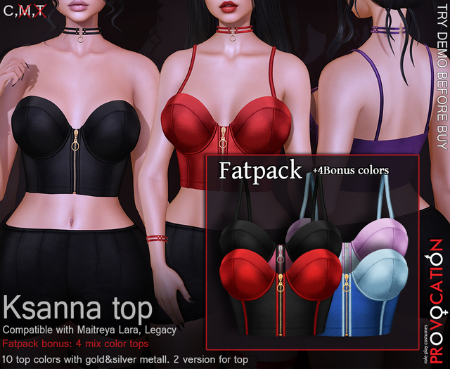 [Provocation] Ksanna top-Fatpack