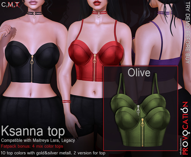 [Provocation] Ksanna top-Olive
