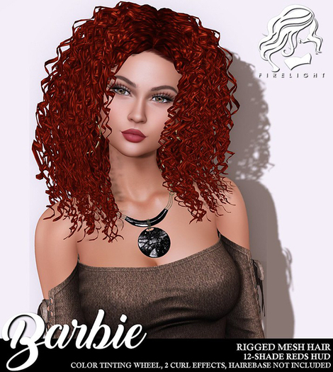 !!Firelight!! Barbie Curls -Reds
