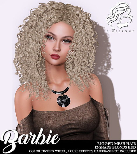 !!Firelight!! Barbie Curls -Blonds - wear
