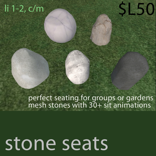 stone seats