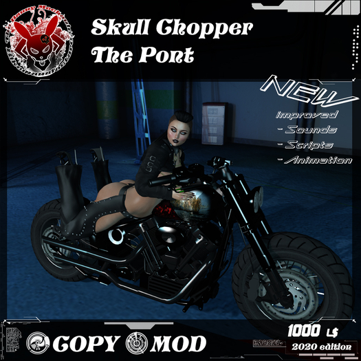 The Bunny Mechanic // Skull Chopper // The Pont