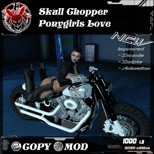 The Bunny Mechanic // Skull Chopper // Ponygirls Love