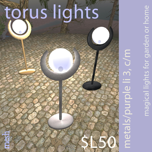torus lights metal/purple