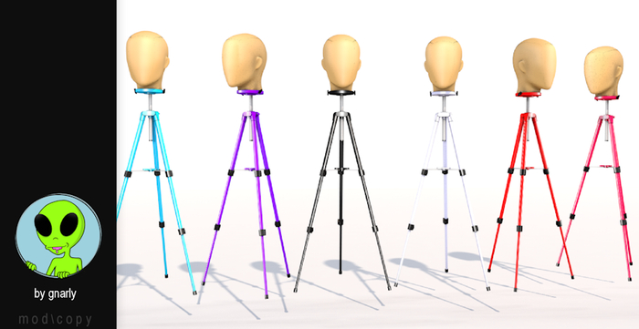 Shipped!  A gnarly wigstand set