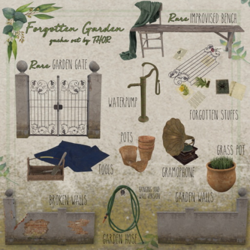 ..::THOR::.. Forgotten Garden Gate - RARE