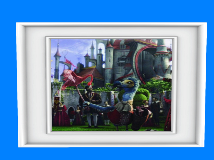 Wonderland-Garden Scene