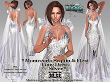 *LQC* ♕ Montecarlo Sequin Silver ♕