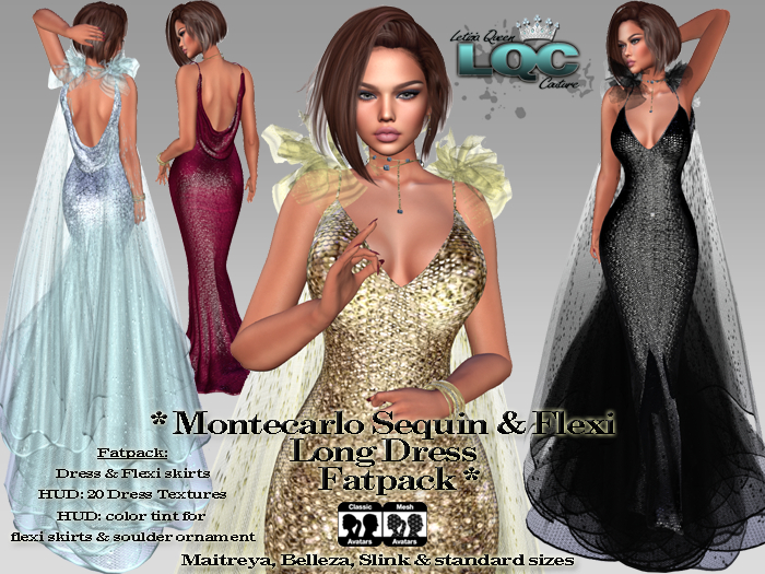 *LQC* ♕ Montecarlo Sequin FATPACK ♕ 