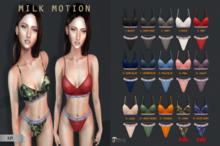 (Milk Motion) sporty wild underwear - Lara - camo - RARE