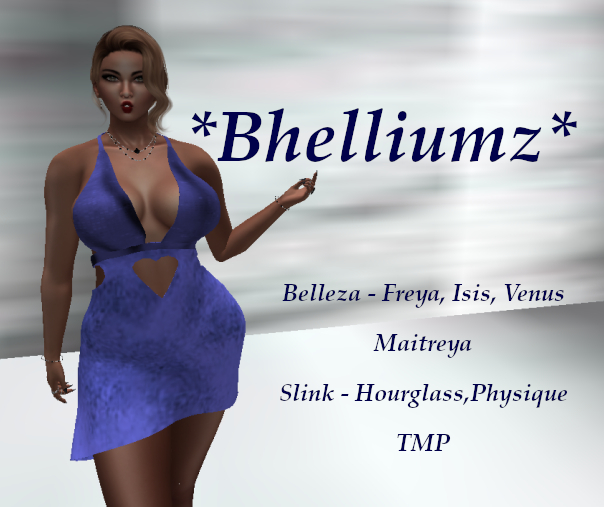 *Bhelliumz* Heart Dress l.purple pack