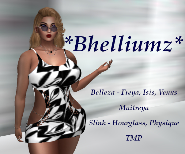 *Bhelliumz* Ally Dress white pack