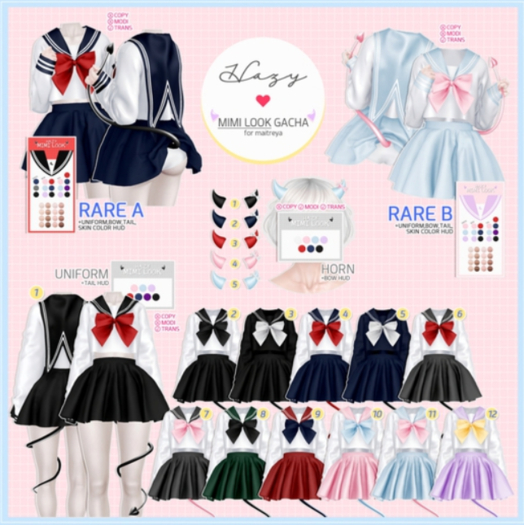 Hazy. MIMI Look. Uniform 8