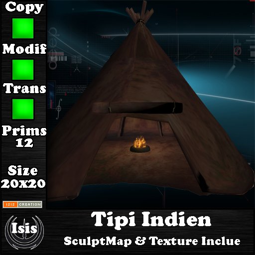Tipi Indien Full Perm
